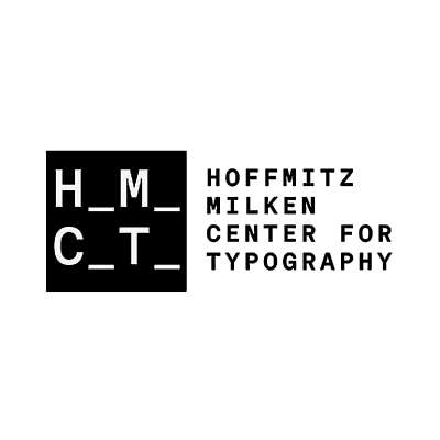344 Design Client: Hoffmitz Milken Center for Typography